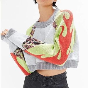 NWOT UO Knit Cropped Sweater